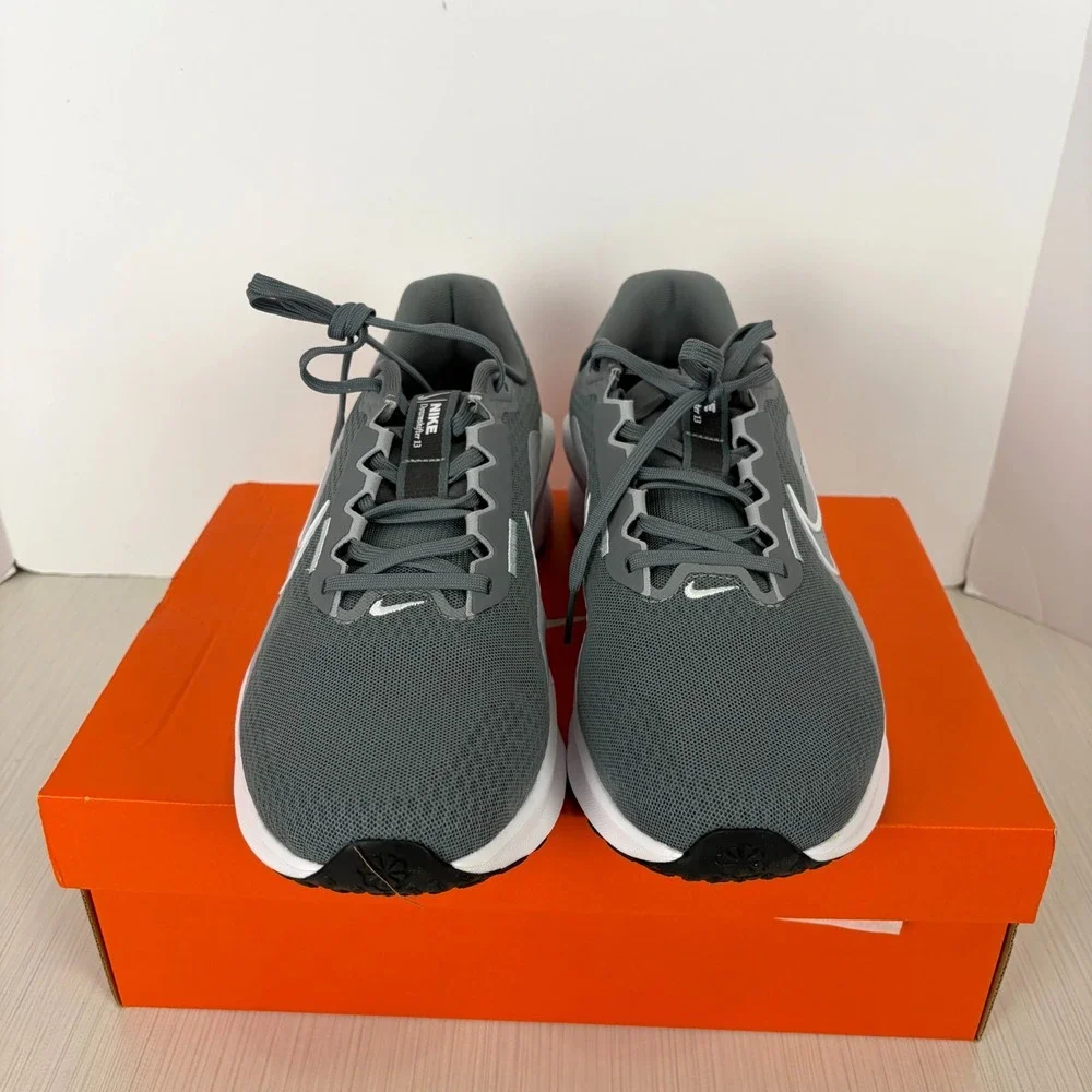 Mens Sz 11 Nike Downshifter 13 Gray Shoes Sneakers Running Athletic FD6454-010